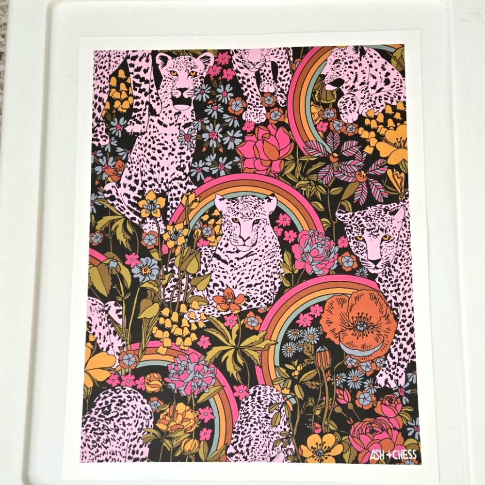Retro Tiger Print
